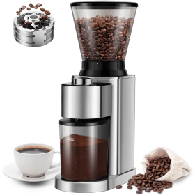 Coffee Grinder, Electric, Anti-static Coffee Bean Grinder with 48 Grind Settings for Home Use, Coffee Bean Grinder