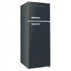 EFR753-BLACK EFR753 Retro Apartment Size Refrigerator with Top Freezer-2 Door Fridge with 7.5 Cu Ft of Storage Capacity