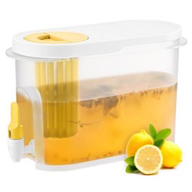 3.9L Household DIY Refrigerator plastic drink dispensers Juice cold water kettle with Spigot