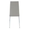 4-piece set of checkered armless high back dining chairs, office chairs. Suitable for restaurants, living rooms, kitchens