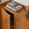 Walnut-colored Sideboard, Buffet Cabinet with Storage, Rustic Storage Cabinet for Entryway, Hallway, Living Room, Kitchen, Dining Room, Bedroom