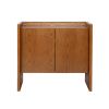 Walnut-colored Sideboard, Buffet Cabinet with Storage, Rustic Storage Cabinet for Entryway, Hallway, Living Room, Kitchen, Dining Room, Bedroom