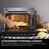 TSO-488GB Grande 40 Quart Capacity Counter-Top Multi-Function Convection Steam Oven, Black Stainless Steel