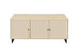 3 Door Cabinet,Sideboard Accent Cabinet, Storage Cabinet for Living Room, Hallway Entryway Kitchen