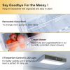 12.1 CU' Refrigerator with Freezer, Apartment Size Refrigerator Top Freezer, 2 Door Fridge with Adjustable Thermostat Control