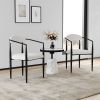 Woker Dining Chairs Set of 2, Mid-Century Modern Dining Chairs, Kitchen Dining Room Chairs