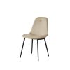 Dining Chair set of 2 with High Backs Mid Century Modern Kitchen & Dining Room Chairs PU Faux Leather Upholstered sillas de comedor Comfortable Large