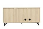 3 Door Cabinet,Sideboard Accent Cabinet, Storage Cabinet for Living Room, Hallway Entryway Kitchen