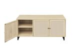 3 Door Cabinet,Sideboard Accent Cabinet, Storage Cabinet for Living Room, Hallway Entryway Kitchen