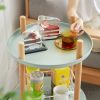 Storage Shelf, 360¬∞ Rotating Bookshelf, 3 Tier Bookcase w/ Large-Capacity Storage Space, Multifunctional Storage Rack, Compact Design