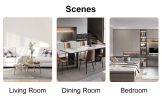 4 piece dining chair, modern style kitchen upholstered high back, metal leg office chair, suitable for dining room, office, restaurant.