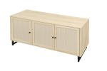 3 Door Cabinet,Sideboard Accent Cabinet, Storage Cabinet for Living Room, Hallway Entryway Kitchen