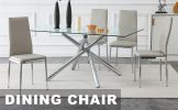 4-piece set of checkered armless high back dining chairs, office chairs. Suitable for restaurants, living rooms, kitchens
