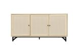 3 Door Cabinet,Sideboard Accent Cabinet, Storage Cabinet for Living Room, Hallway Entryway Kitchen