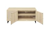 3 Door Cabinet,Sideboard Accent Cabinet, Storage Cabinet for Living Room, Hallway Entryway Kitchen