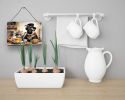 NEW Pug Fall Kitchen Pumpkins Wall or Door Hanging Prints Aluminum Metal Sign Kitchen Wall Bar Bathroom Plaque Home Decor, 8HX12W, Multicolor