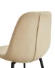 Dining Chair set of 2 with High Backs Mid Century Modern Kitchen & Dining Room Chairs PU Faux Leather Upholstered sillas de comedor Comfortable Large