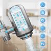 Vortopt Stainless Steel Faucet Water Filter for Sink - 500 Gallons Water Purifier for Faucet - Mount Tap Water Filtration System for Kitchen,Tub