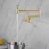Pot Filler Faucet Wall Mount