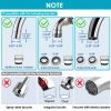 Vortopt Faucet Water Filter for Sink - NSF Certified Water Purifier for Faucet, 400 Gallons Faucet Mount Tap Water Filtration System for Kitchen