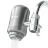 Vortopt Stainless Steel Faucet Water Filter for Sink - 500 Gallons Water Purifier for Faucet - Mount Tap Water Filtration System for Kitchen,Tub